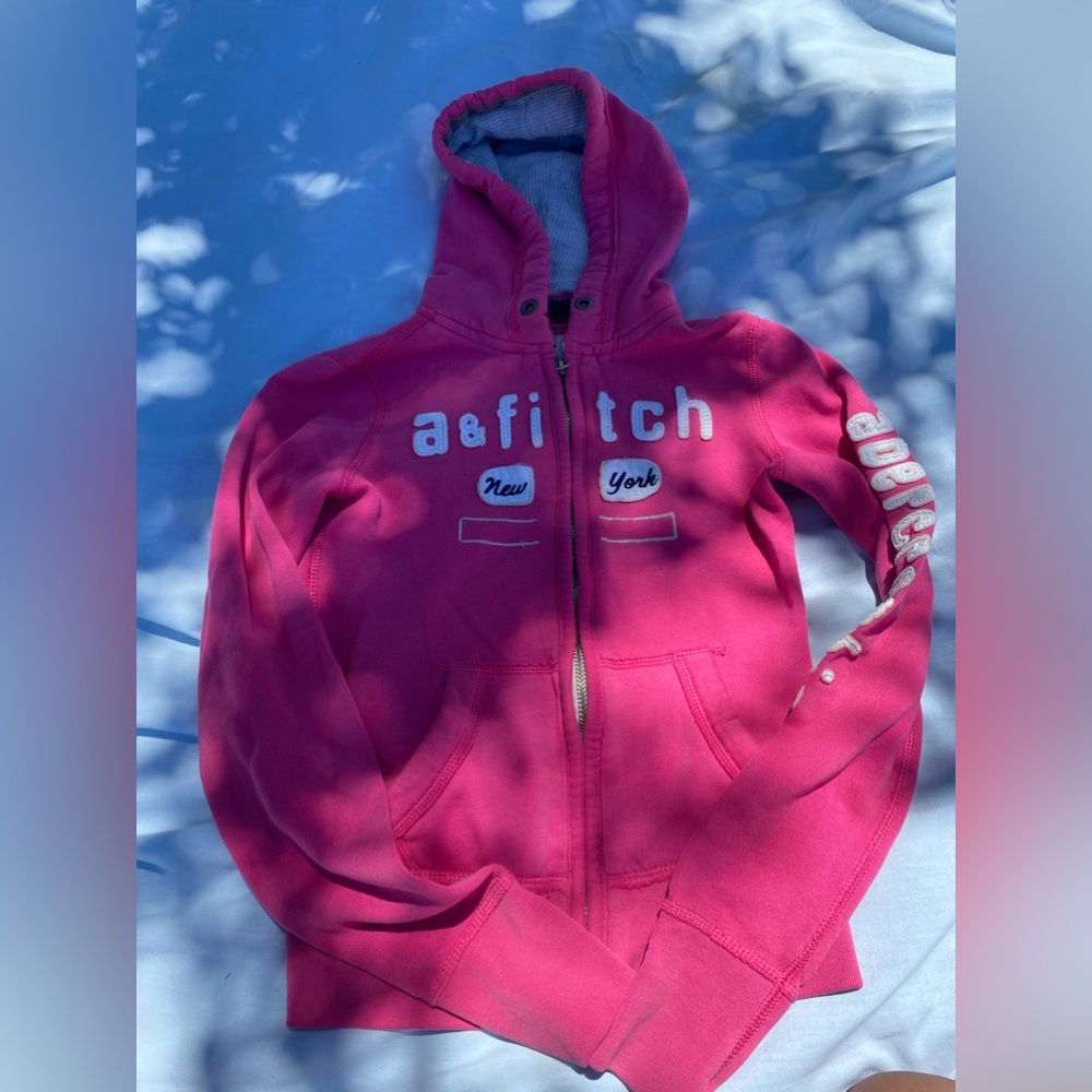 Abercrombie Girls Pink Hoodie